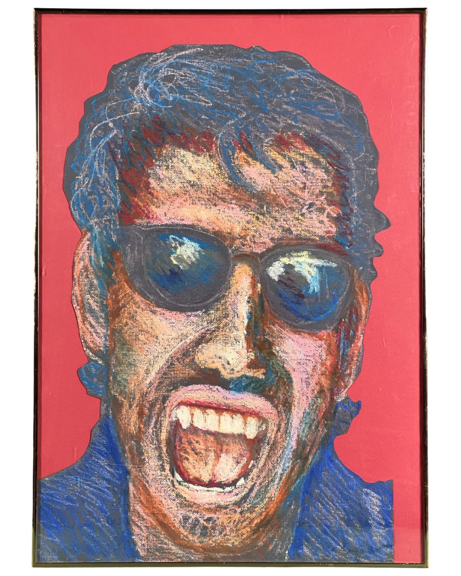 Kristy Pokorny- Victim #3 Oil Pastel Painting (1 of 5)