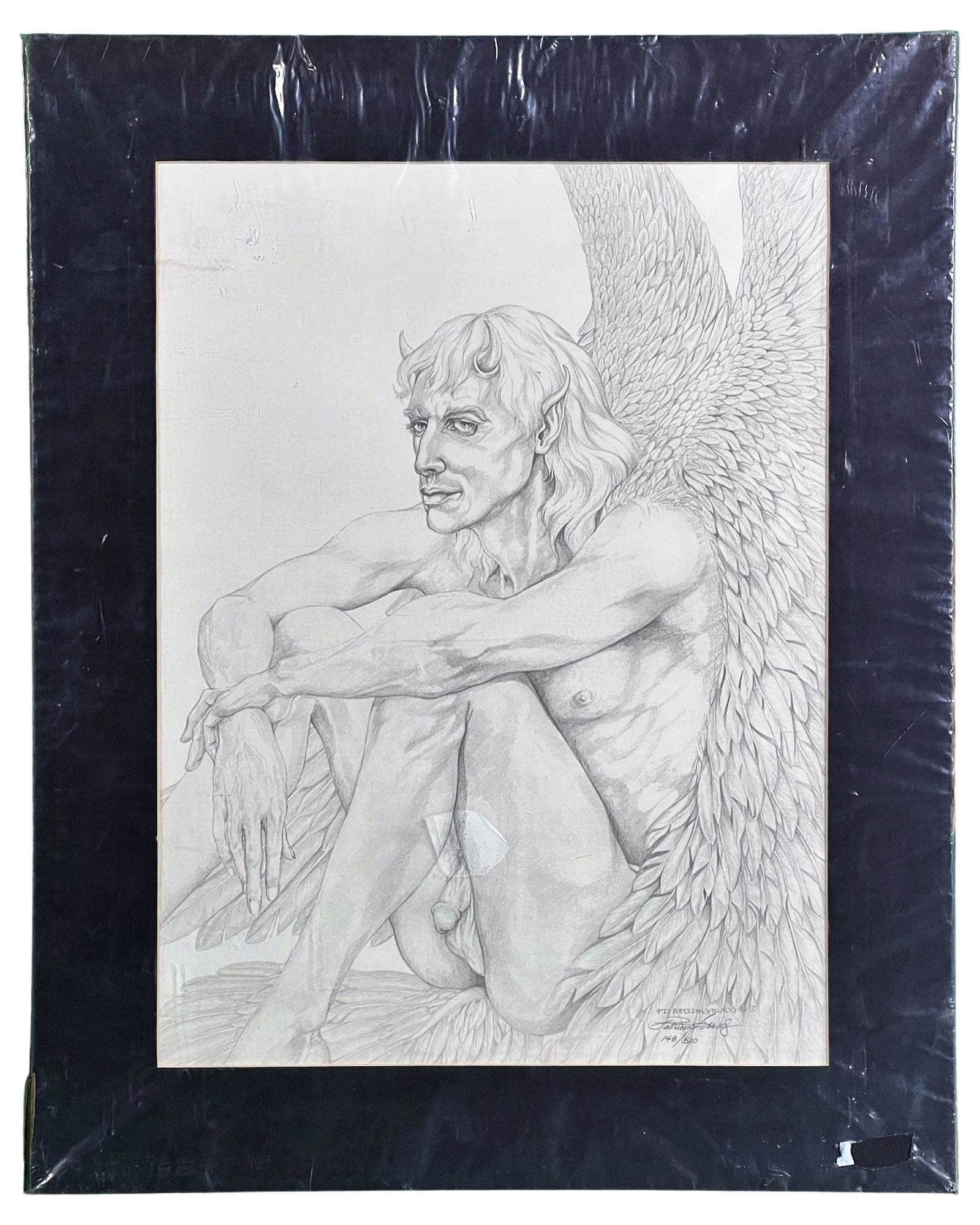 P.D. Breedy- Fallen Angel Fantasy Illustration Art (1 of 4)