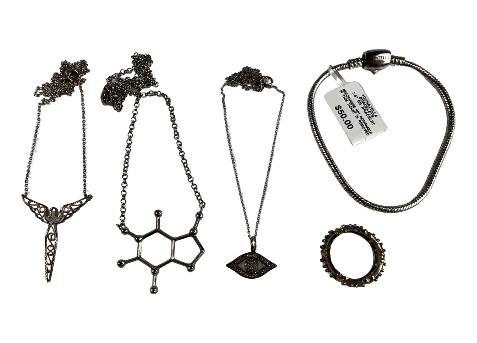 Sterling Silver Jewelry- Necklacesm Ring, Bracelet (1 of 6)