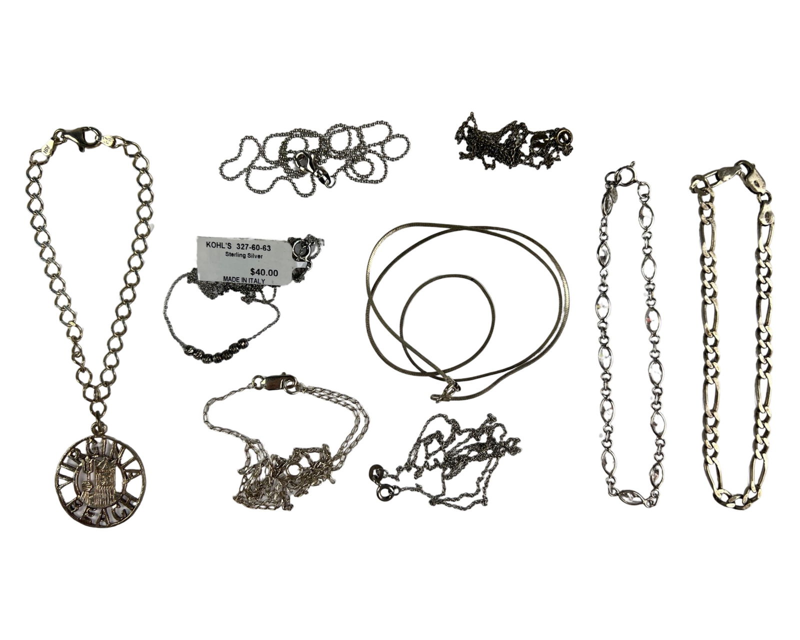 Sterling Silver Jewelry- Necklaces & Bracelets (1 of 5)