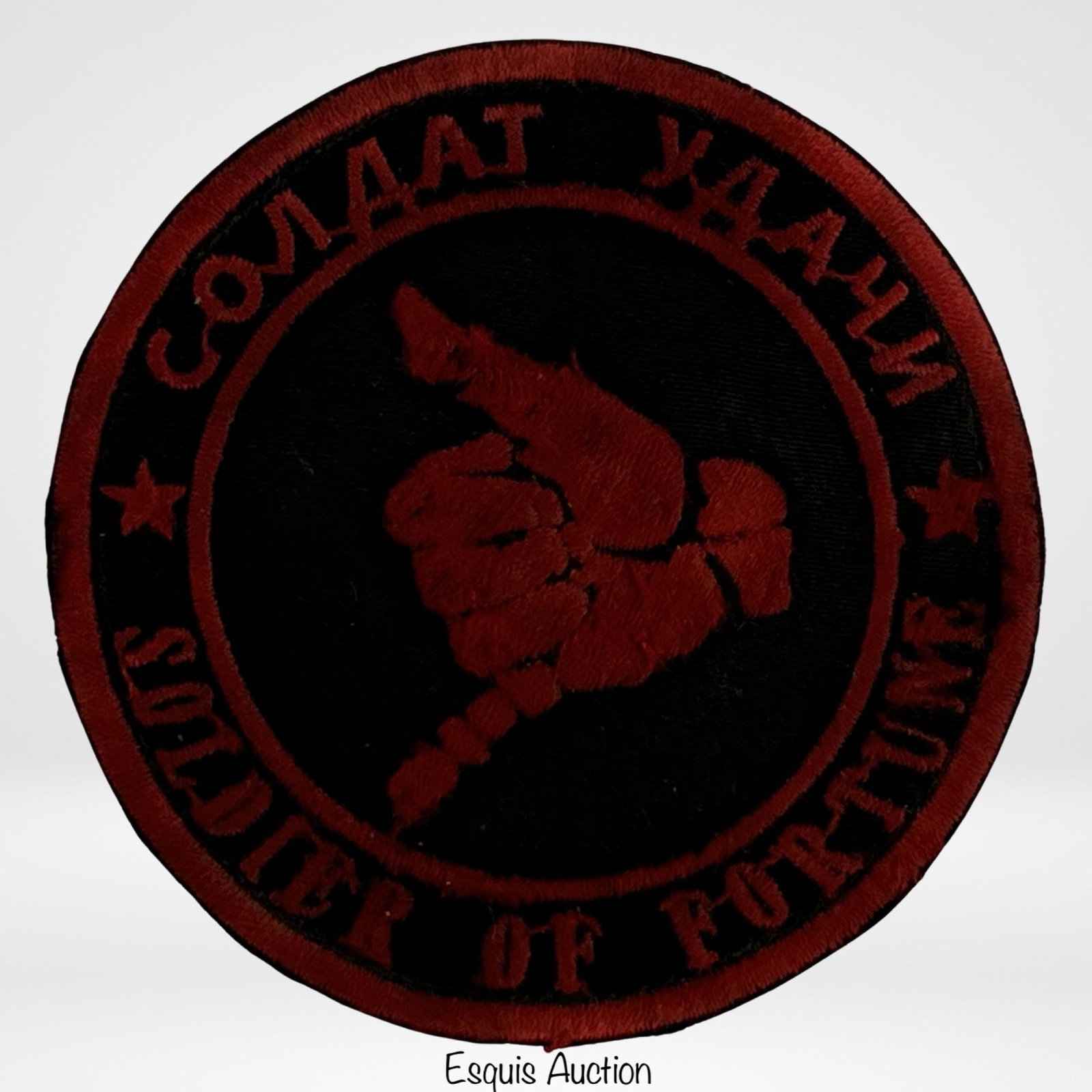 Ukrainian War Battle Trophy Russian Shoulder Patch: Ukrainian War Battle Trophy- Original Russian Soldier's Shoulder Patch. This patch was removed from shoulder of defeated Russian soldier by Ukrainian Heroes. All profits from this lot will be donated 