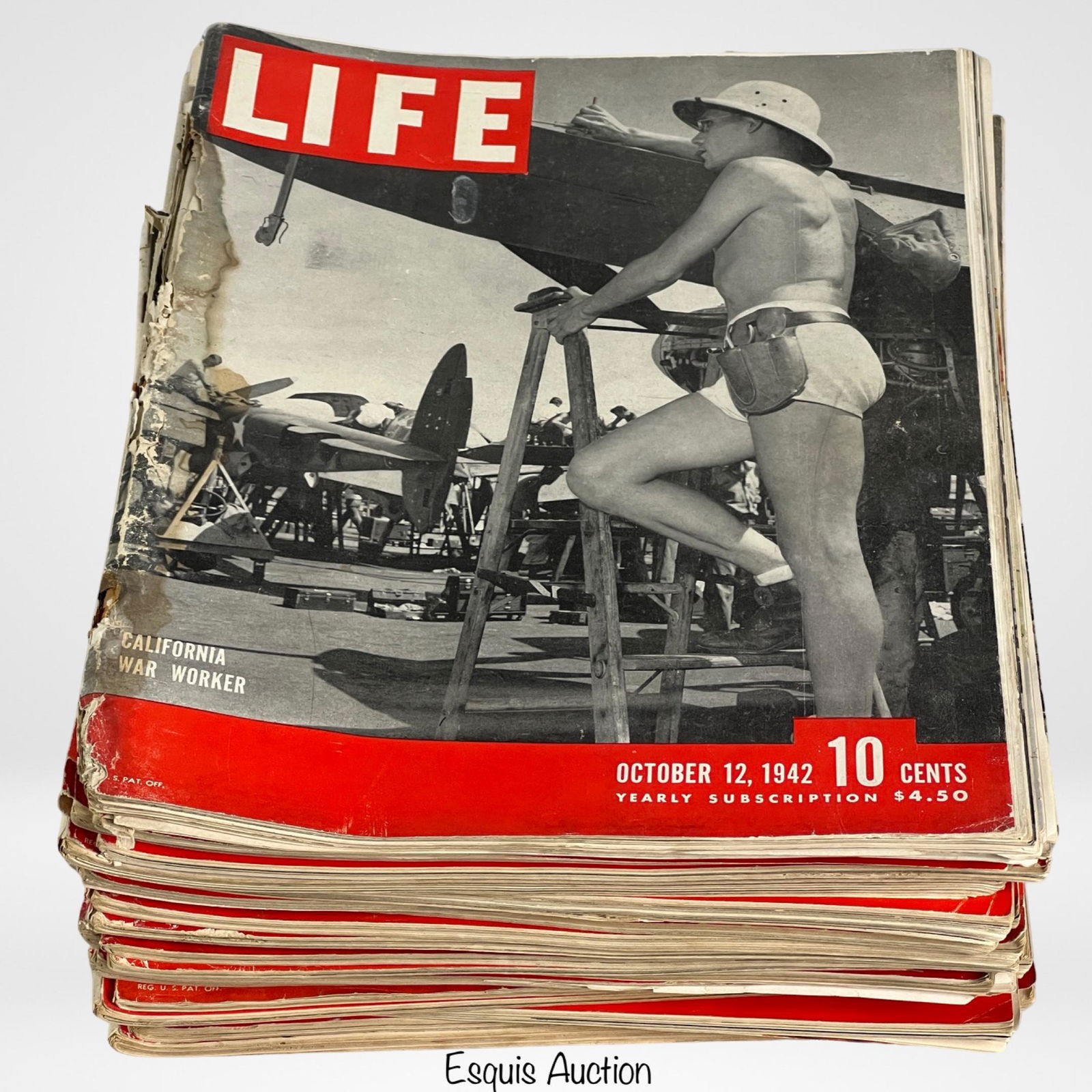 1939-1944 WWII Period  Vinatge "Life" Magazines (1 of 3)