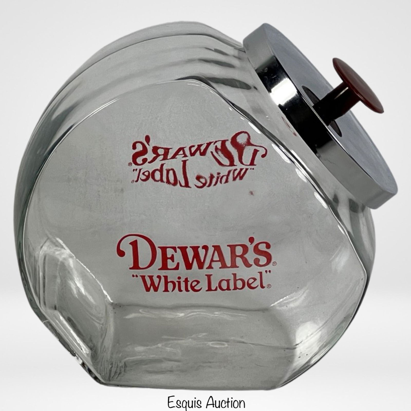 Vintage Dewar's White Label Store Counter Jar (1 of 4)