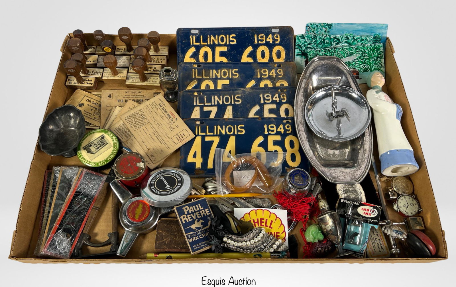 Grandpa's Junk Drawer Lot- Small Collectibles (1 of 7)