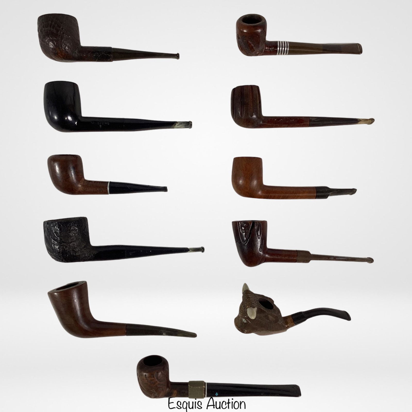 Assortment of Vintage Tobacco Smoking Pipes (1 of 4)