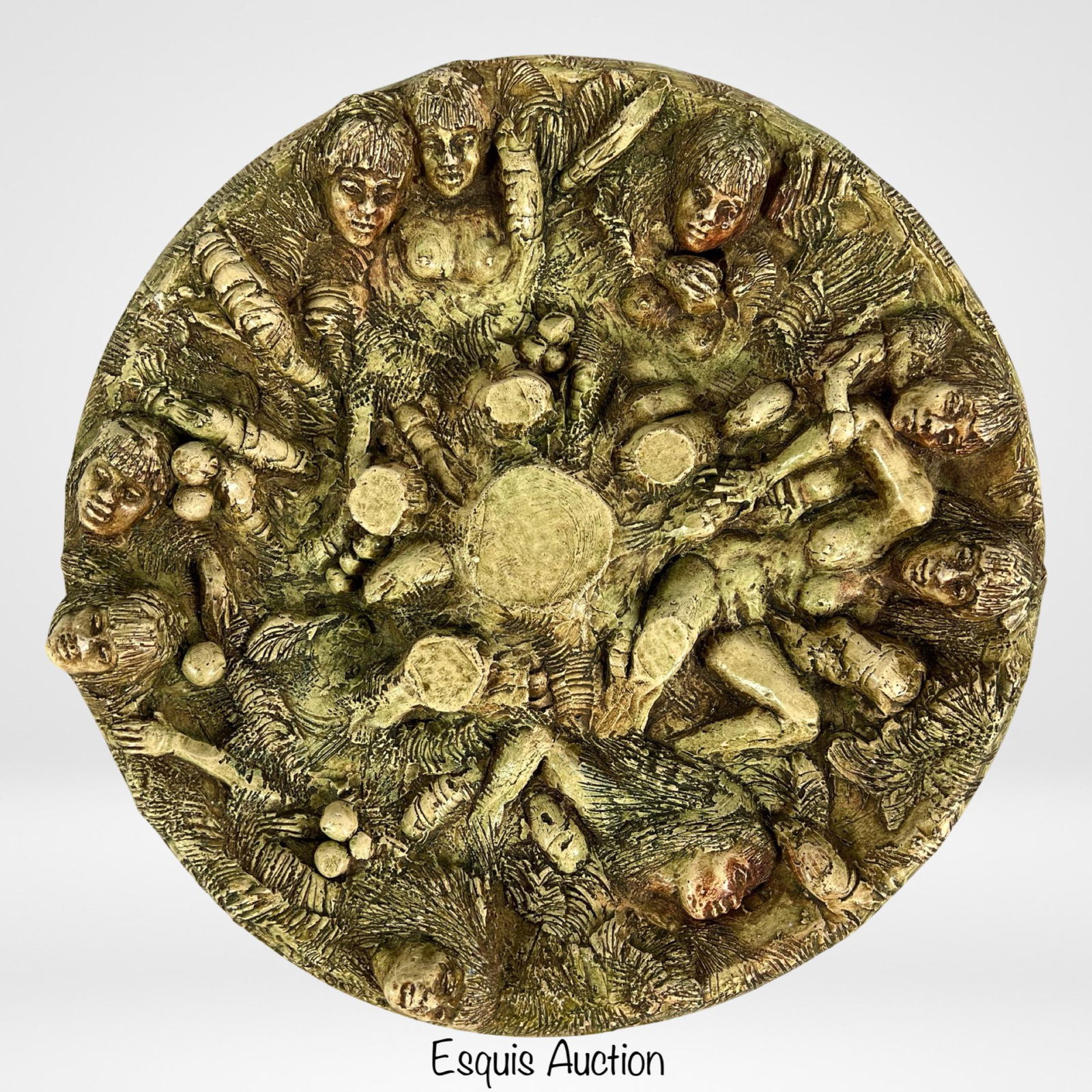 Jan D'Esopo Contemporary Wall Art Sculpture- Nudes (1 of 3)