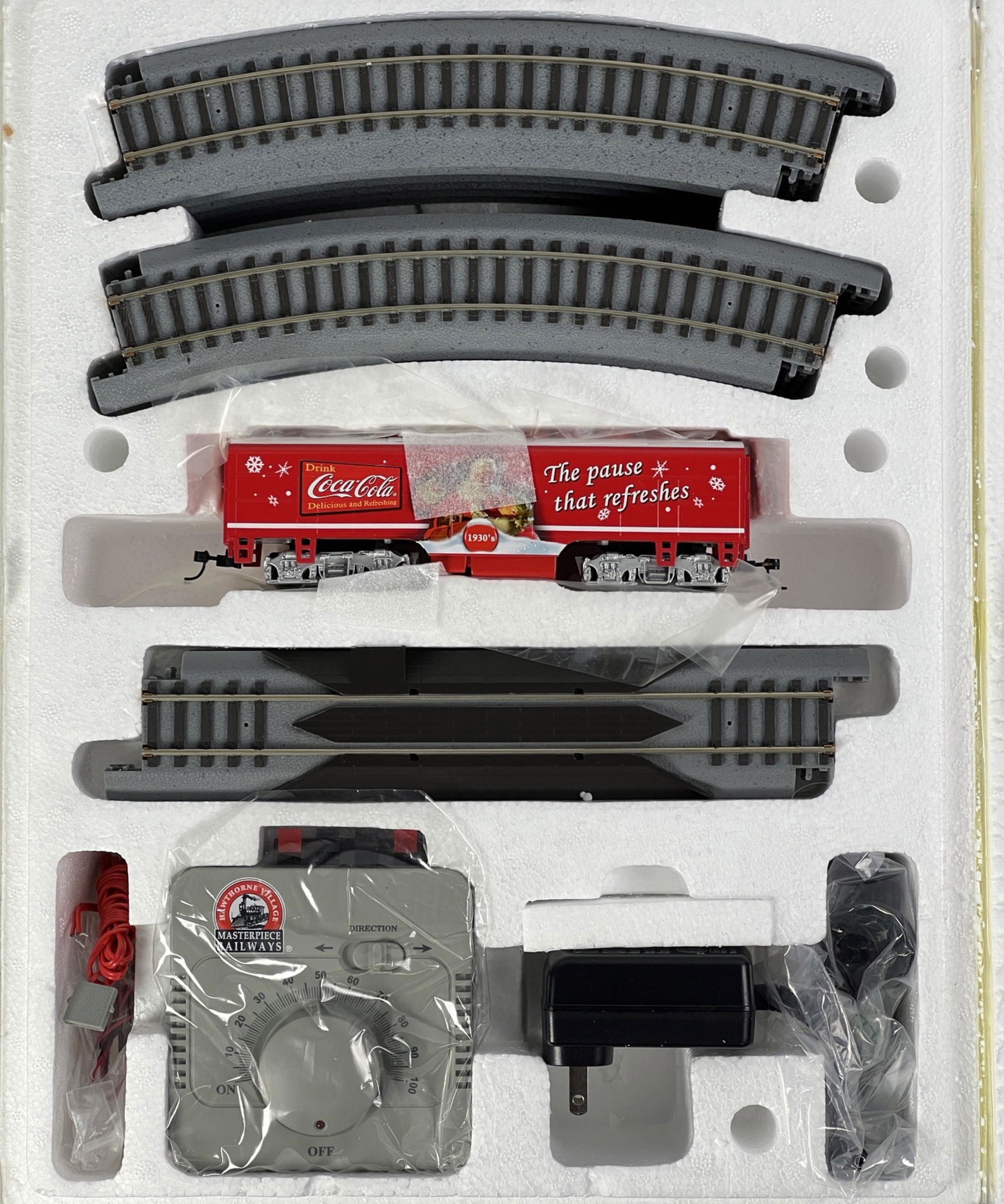 Hawthorne Village Coca Cola Train Box Car (1 of 5)