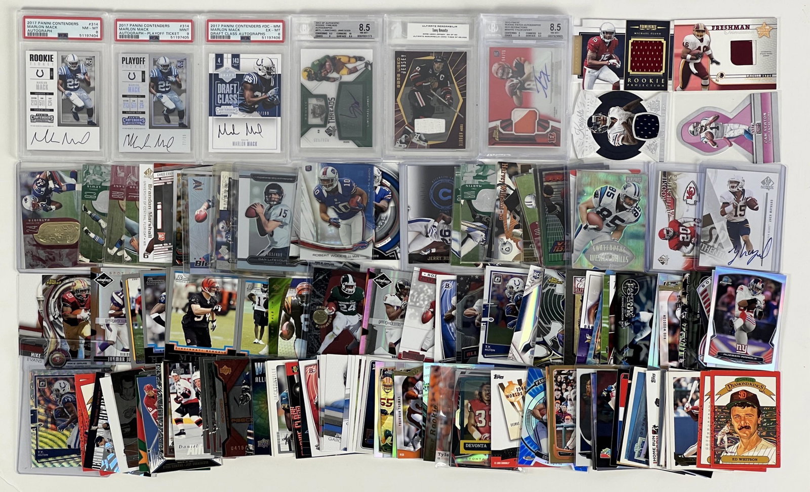 Football & Hockey Cards incl. Graded & Signed (1 of 4)
