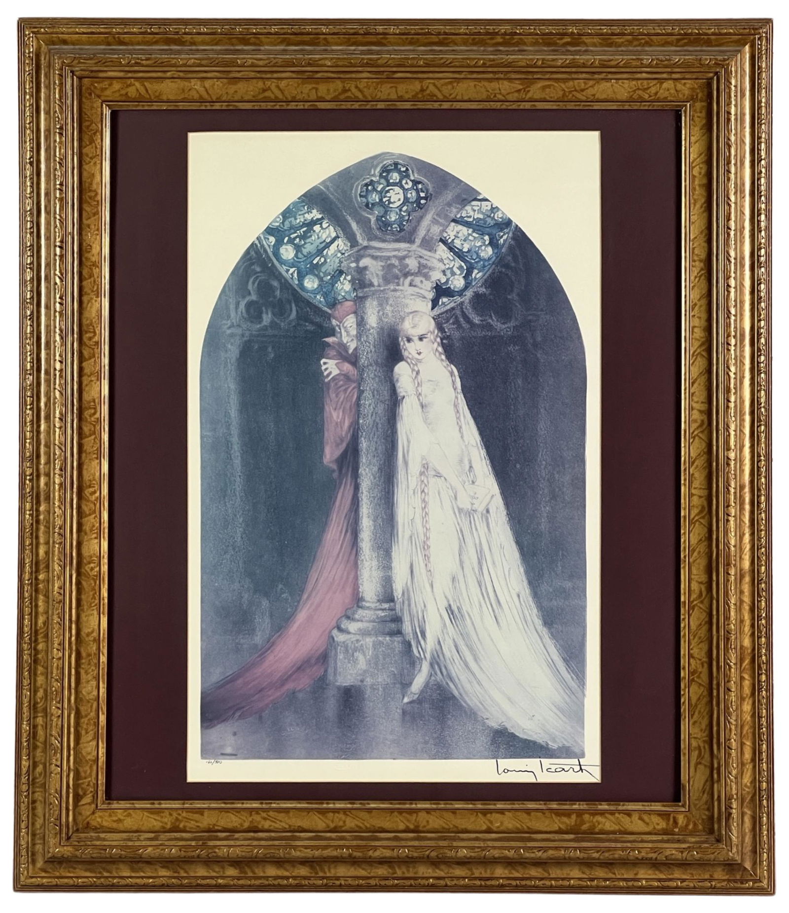 Louis Icart- "Faust" Limited Edition Color Etching (1 of 4)