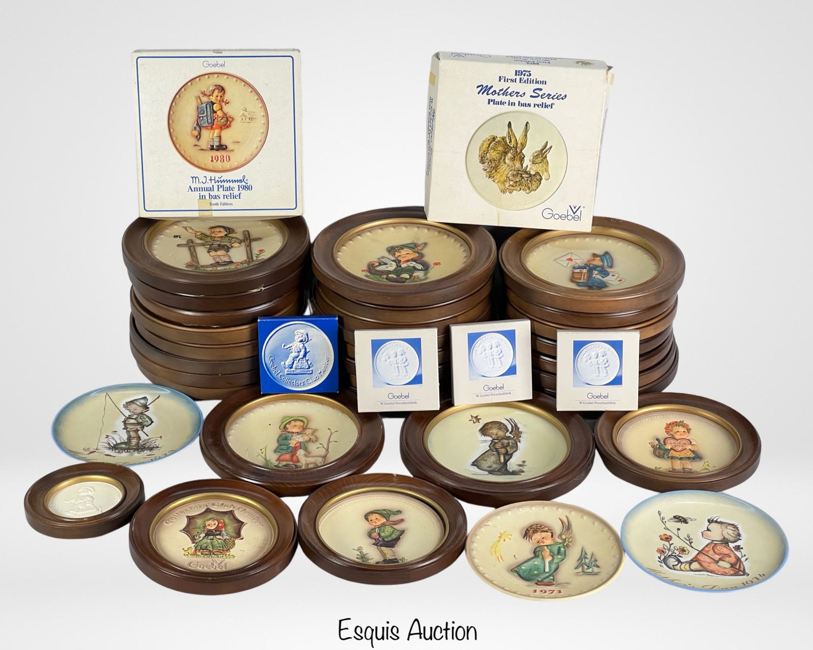 Goebel Hummel Annual Collector Plates (1 of 3)