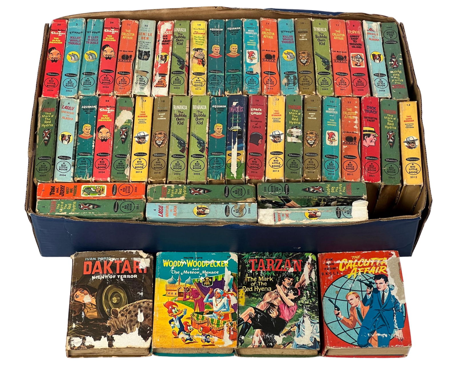 Group of 50 Vintage Big Little Books (1 of 4)