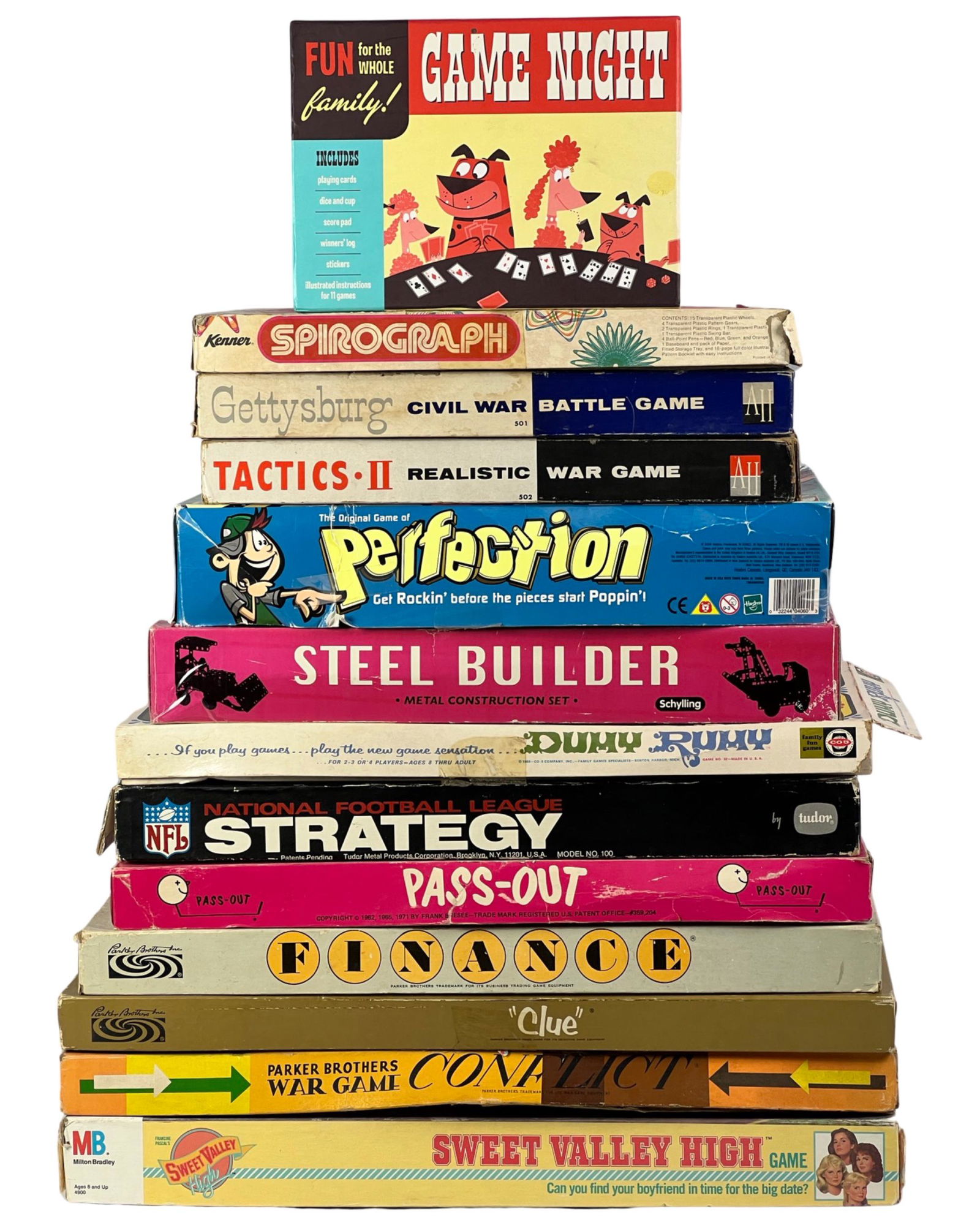 Assortment of Vintage Board Games (1 of 6)