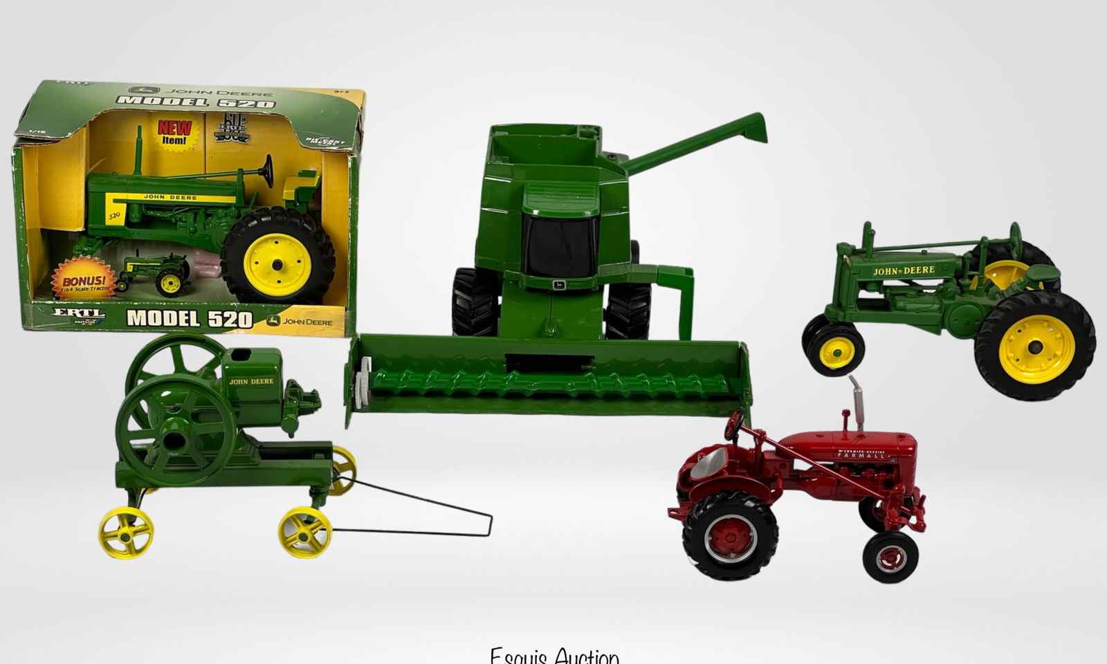 Die-Cast Farm Vehicles- John Deer Tractors (1 of 6)