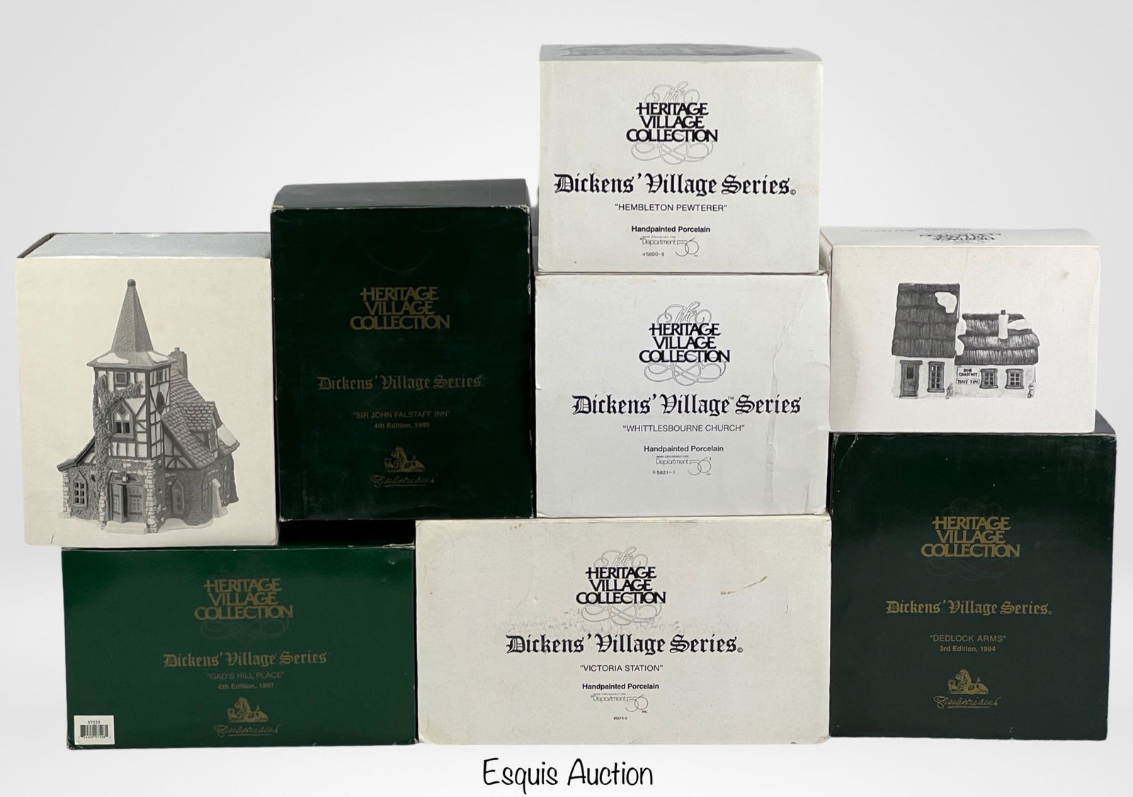 Department 56 Dickens' Village Christmas Cottages (1 of 5)