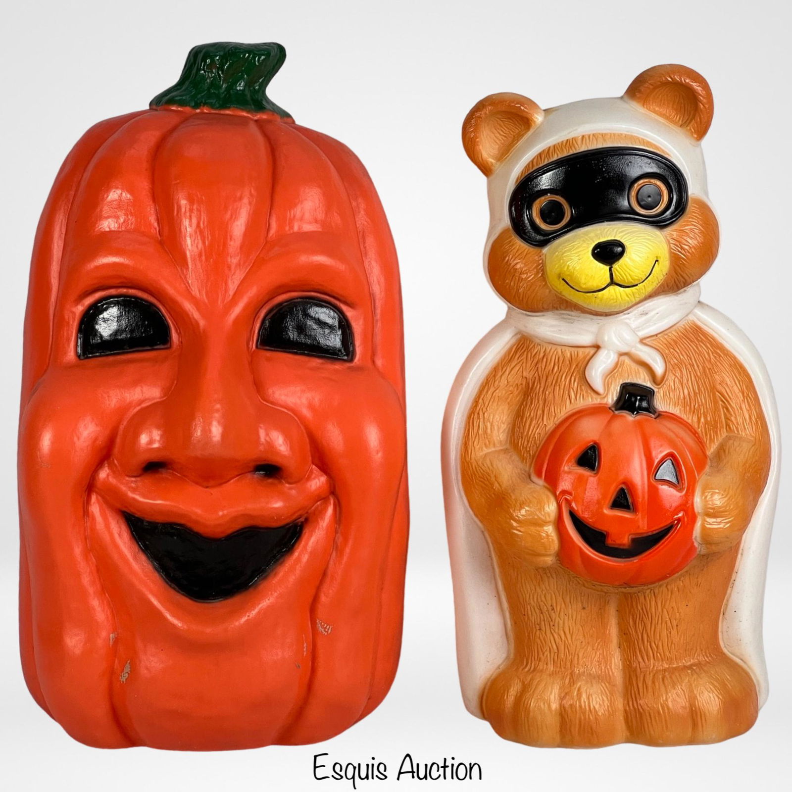 Vintage Halloween Light Up Blow Molds (1 of 6)