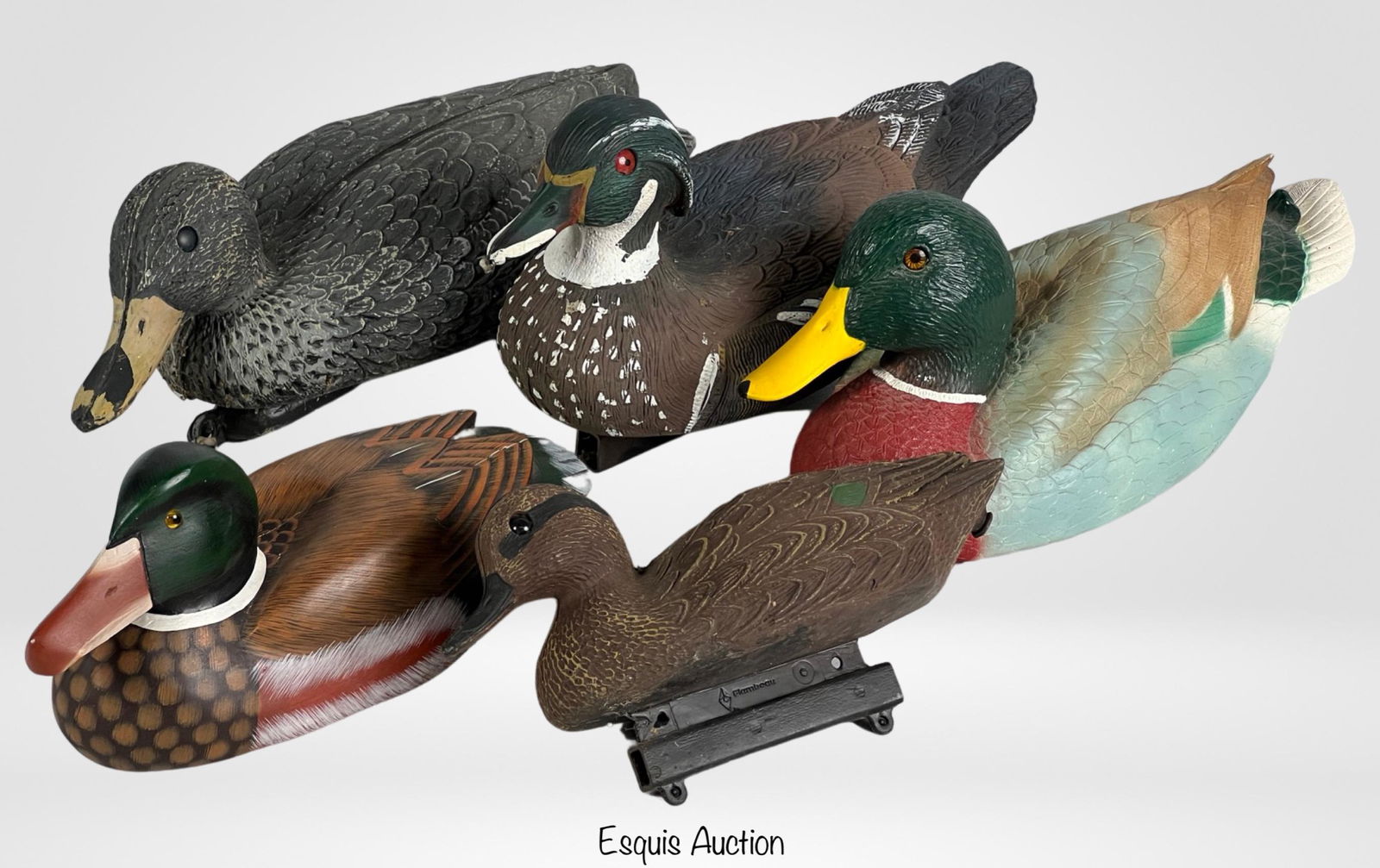 Group of Vintage Duck/ Mallard Decoys (1 of 11)