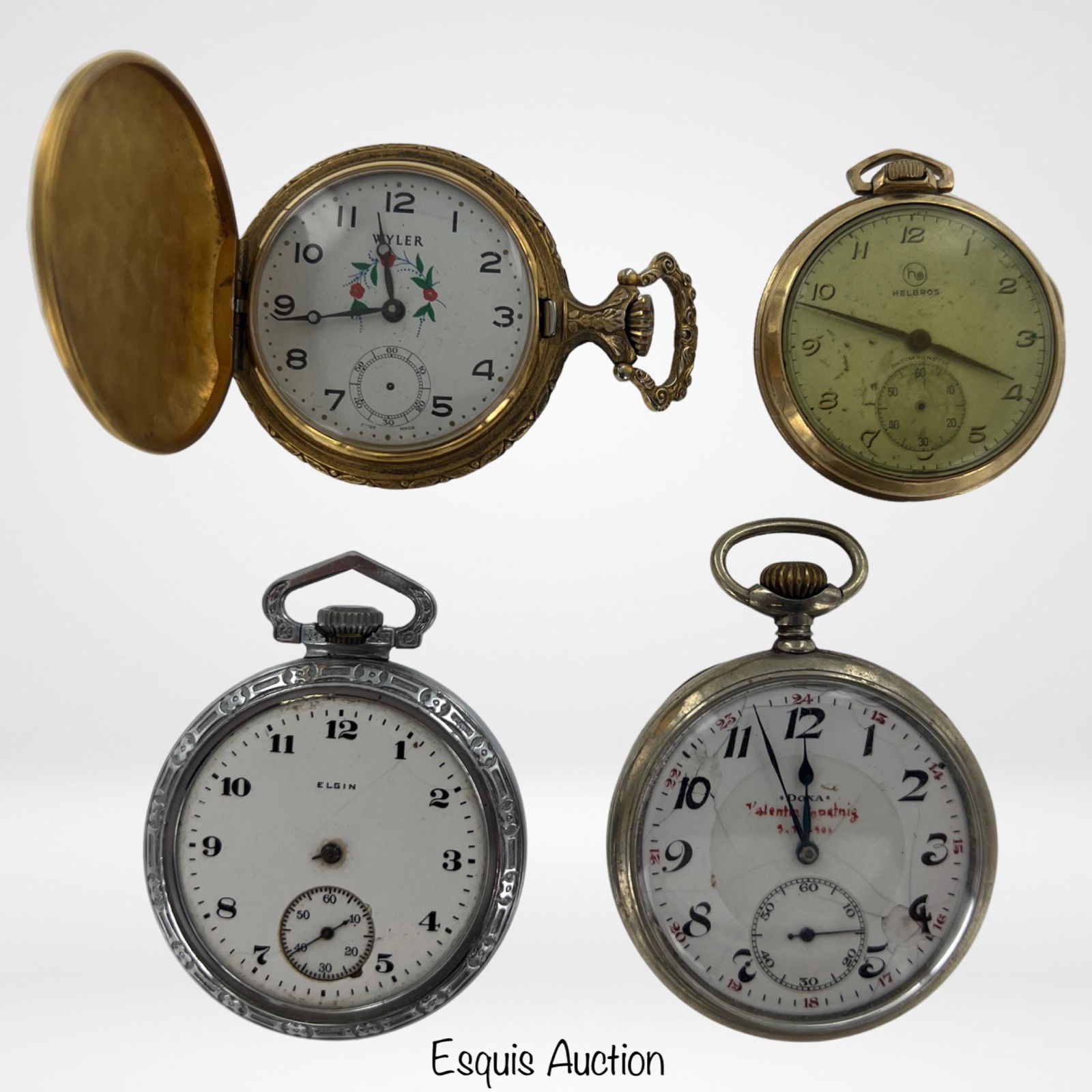 Group of Antique & Vintage Pocket Watches (1 of 6)