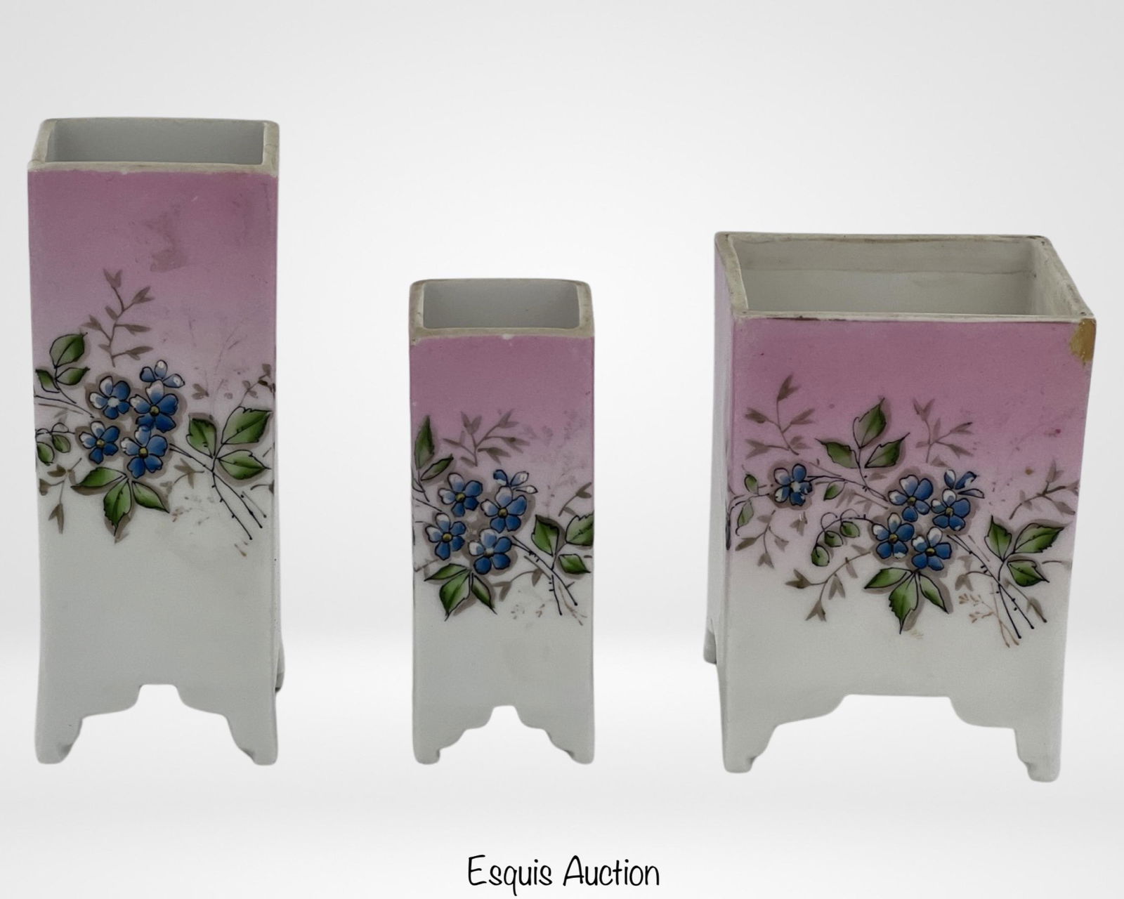 Imperial Russian Kuznetsov Vases/ Hat Pin Holders (1 of 6)