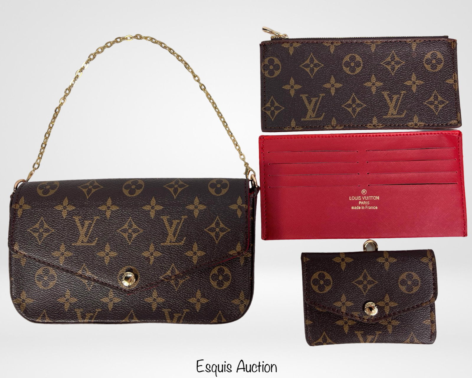 Louis Vuitton Monogram Canvas Felicie Pochette (1 of 7)