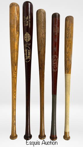 Lot Of Vintage Wood Baseball Bats