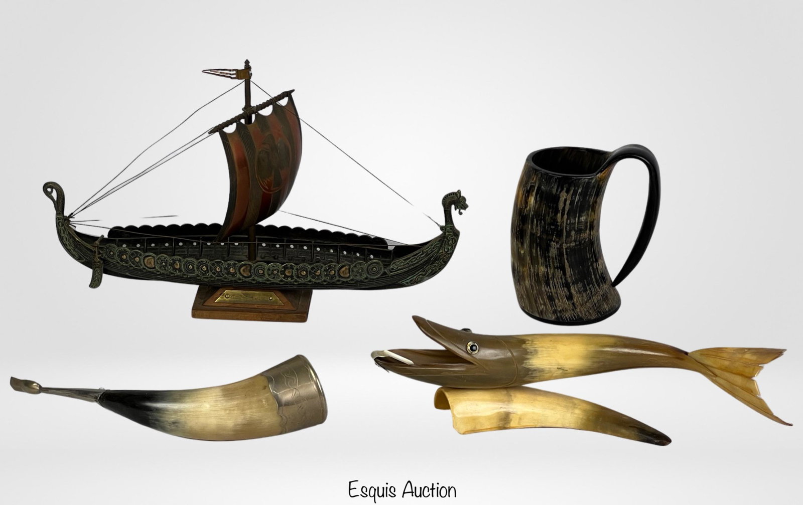 Danish Viking Longboat Ship by Edward Aagaard & No (1 of 6)