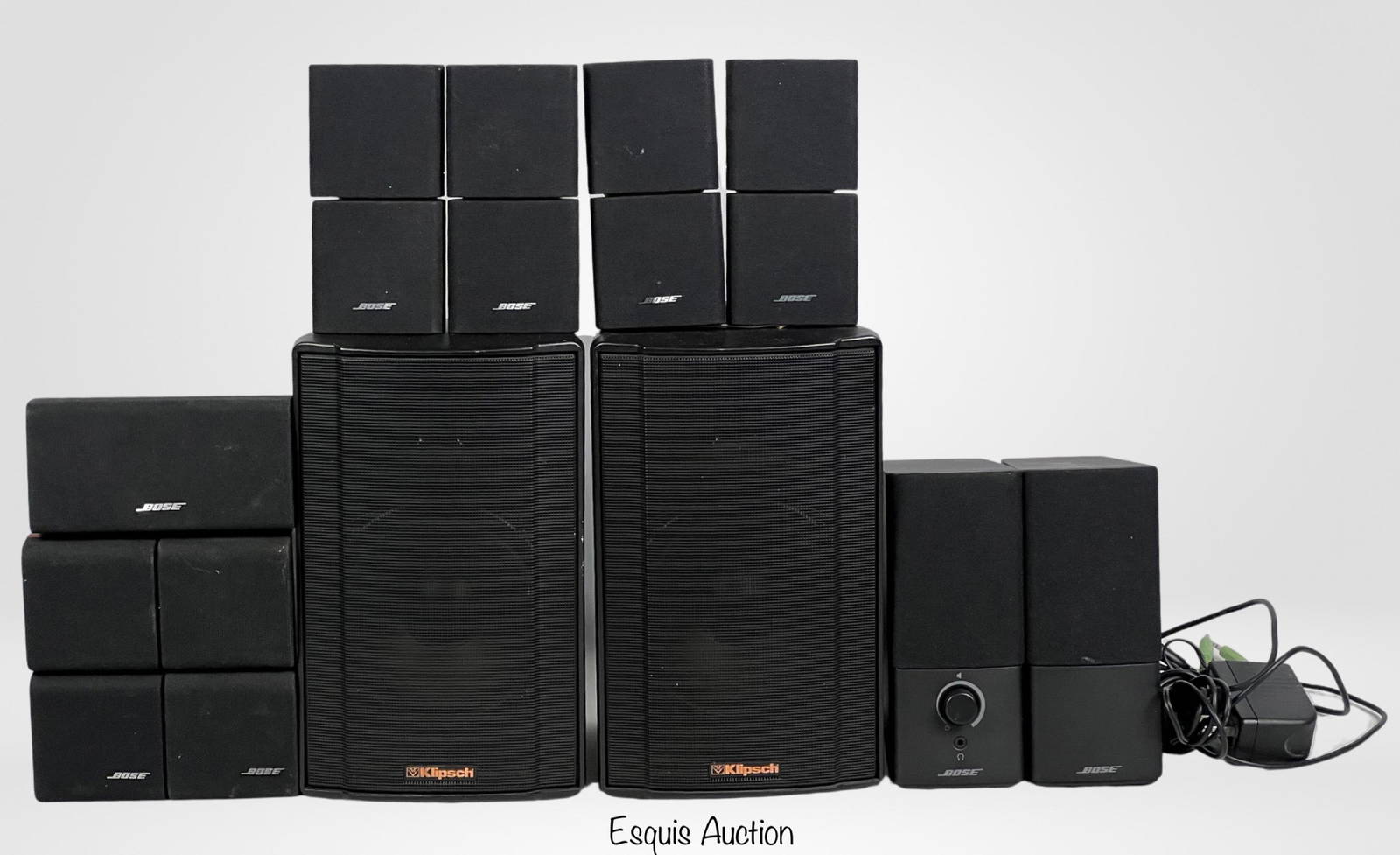 Bose Acoustimass Speakers, Klipsch Speakers Auction