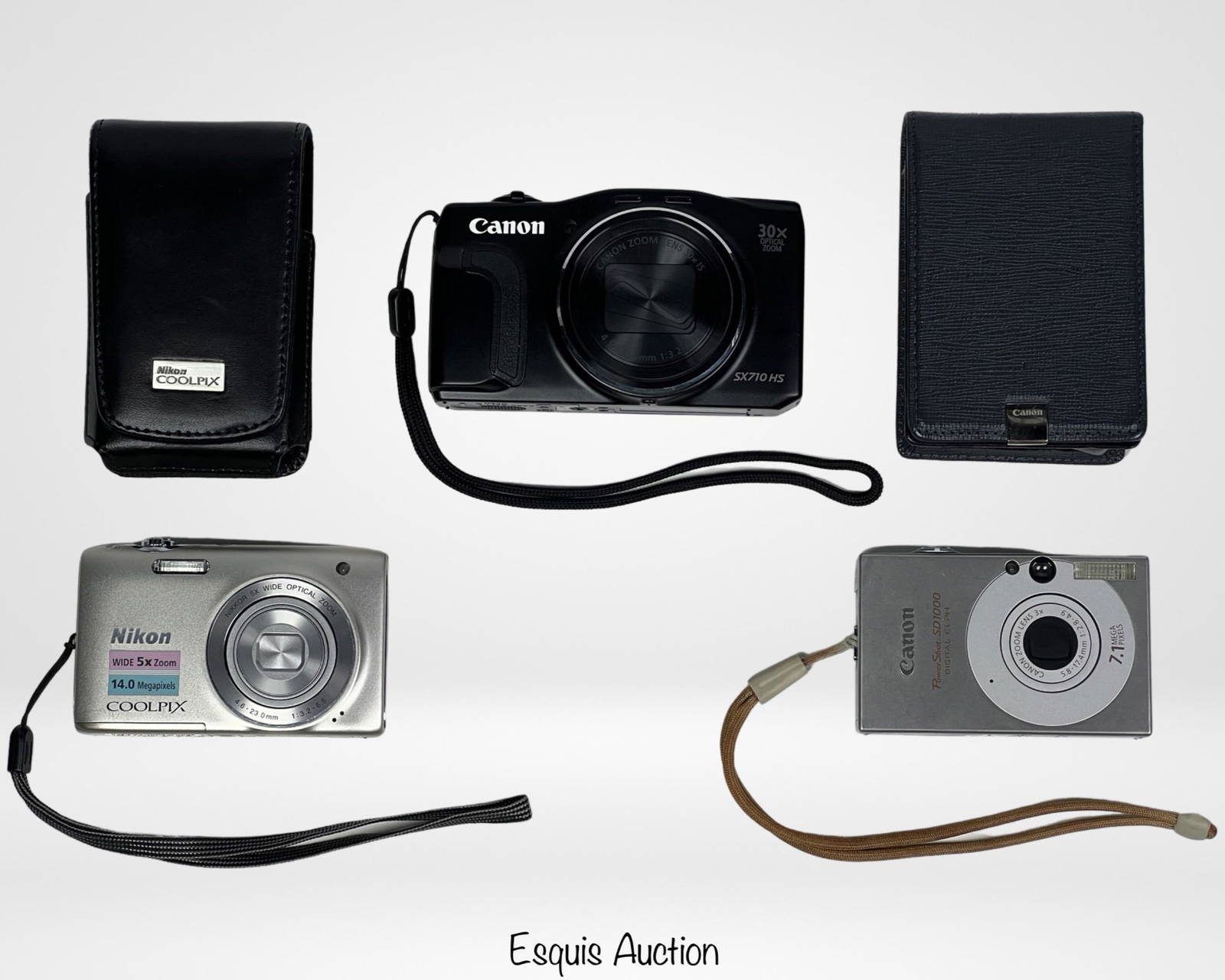 Canon Powershot Sx710 Hs 20.3 Mp Digital Camera & Auction