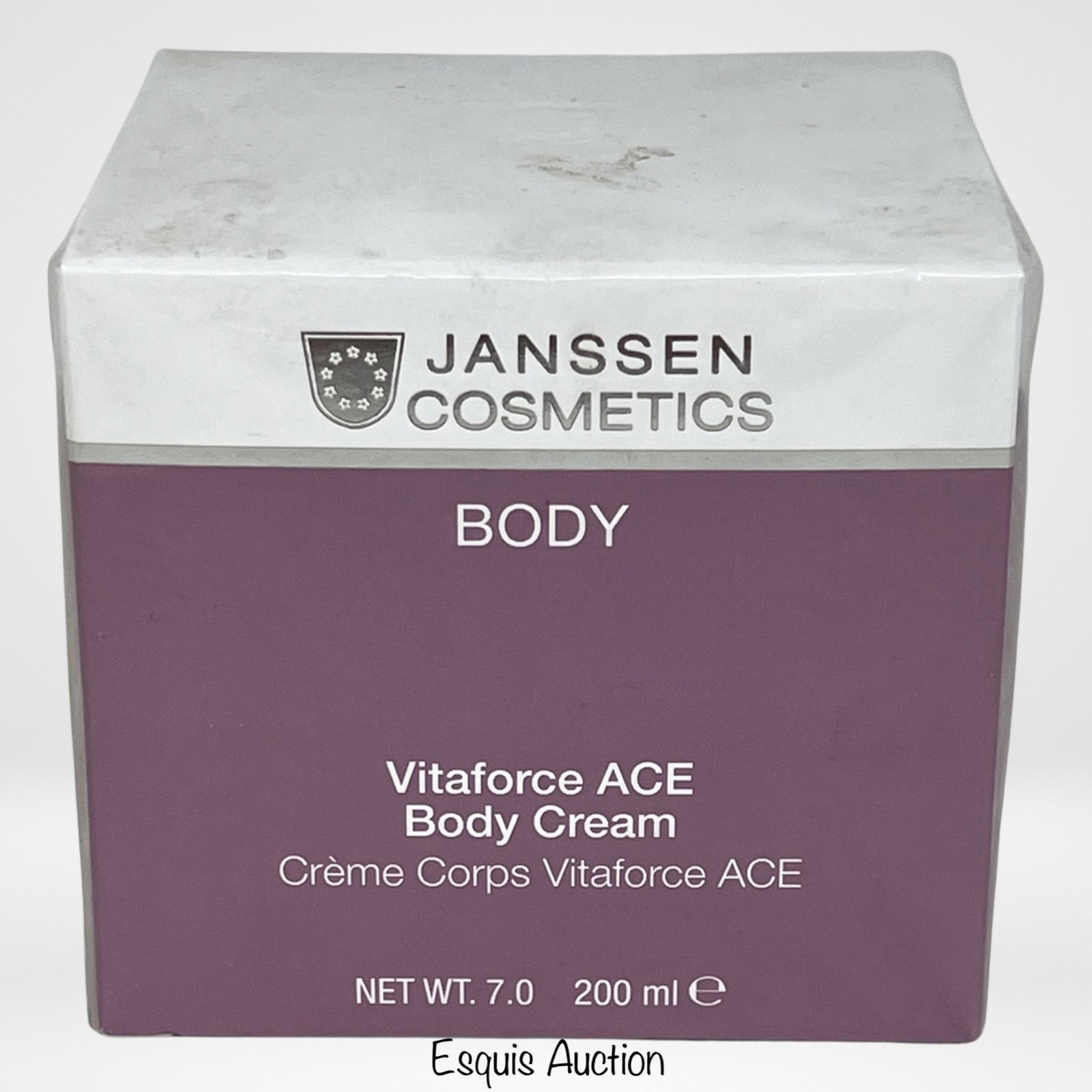 Janssen Cosmetics "Vitaforce ACE" Body Cream: Janssen Cosmetics "Vitaforce ACE" Body Cream. This 200ml jar is brand new and sealed