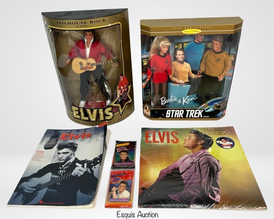Star Trek Barbie Doll Set & Elvis Presley Collecti (1 of 4)