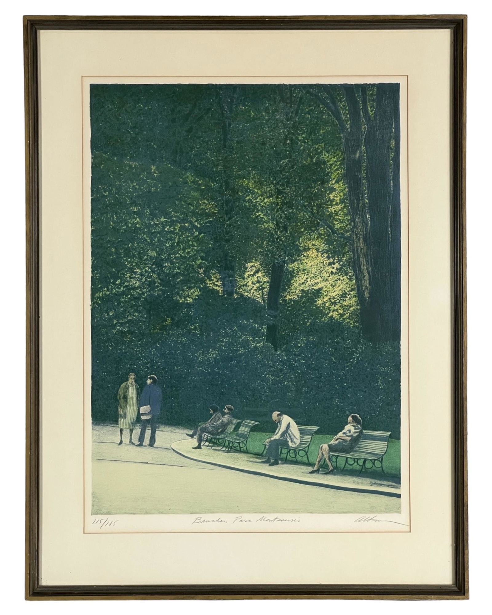 Harold Altman-Limited Edition Signed Lithograph (1 of 8)