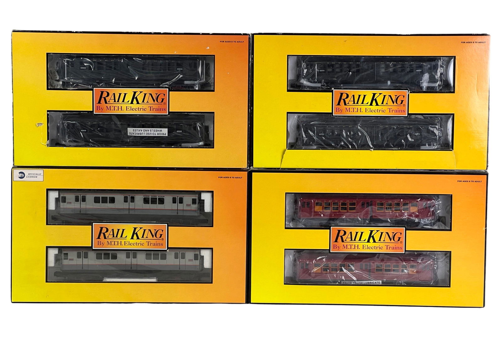 MTH Rail King- 0 Gauge Subway 2-Car Sets (1 of 2)