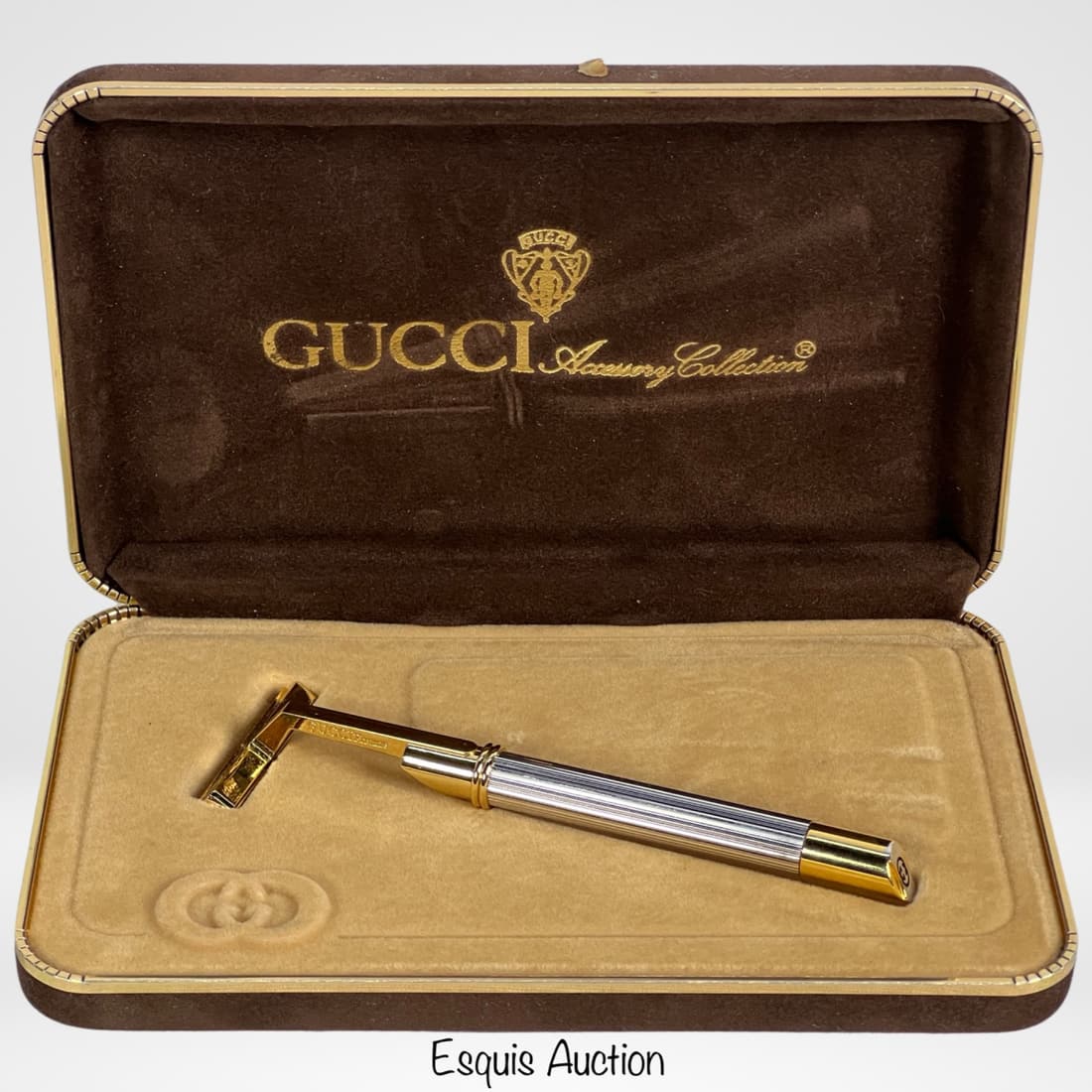 Vintage Gucci Firenze Shaving Razor (1 of 8)