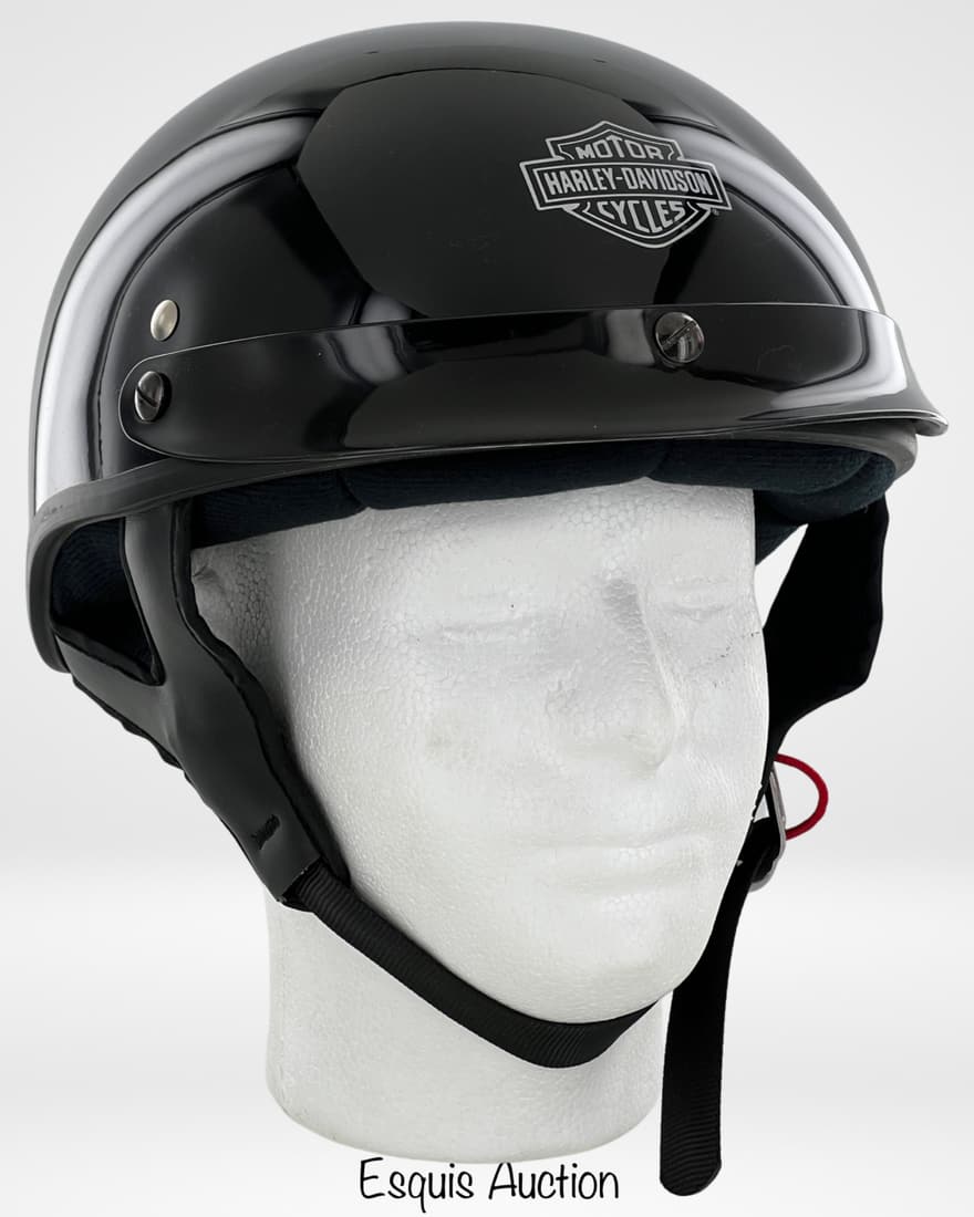 Harley-Davidson Motorcycle Half Helmet- New- L (1 of 6)