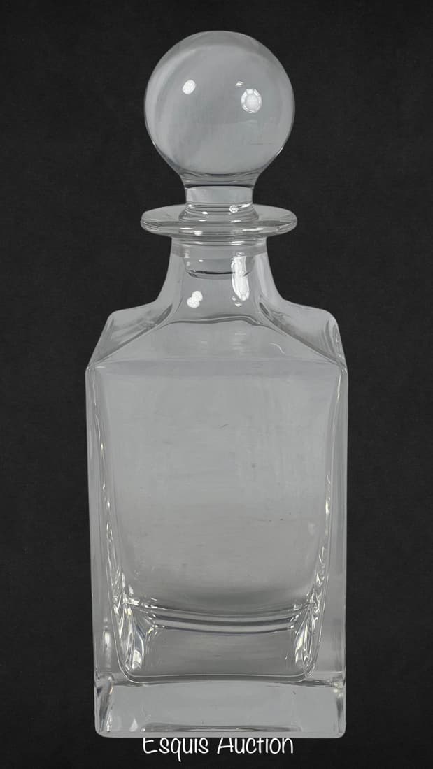 Tiffany & Co Classic Square Classic Clear Decanter (1 of 4)