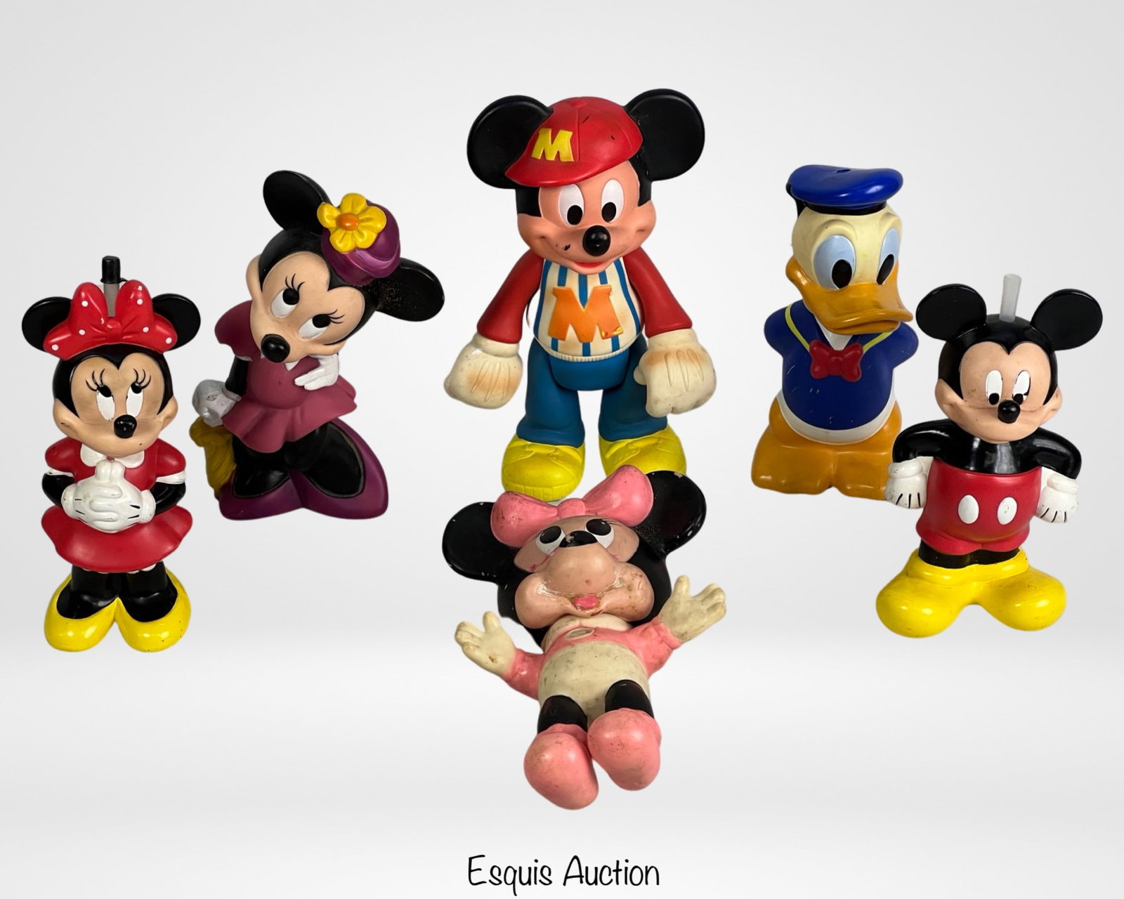 Vintage Disney's Toys- Mickey Mouse, Donald Duck: Vintage Disney's Toys- Mickey Mouse, Donald Duck and Minnie Mouse.