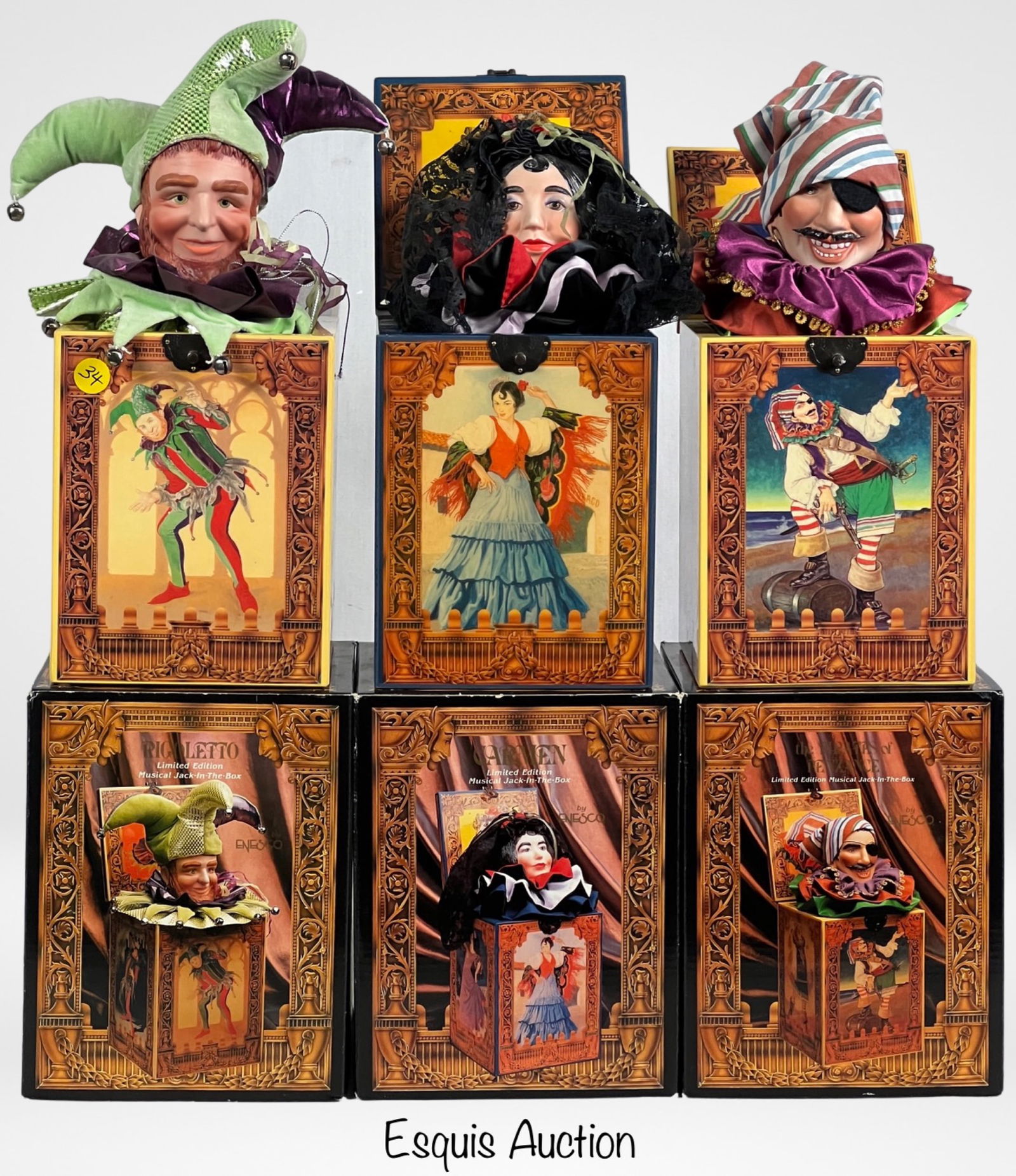 Grand Opera Classics- 3 LE Music Jack-in-the- Box (1 of 7)