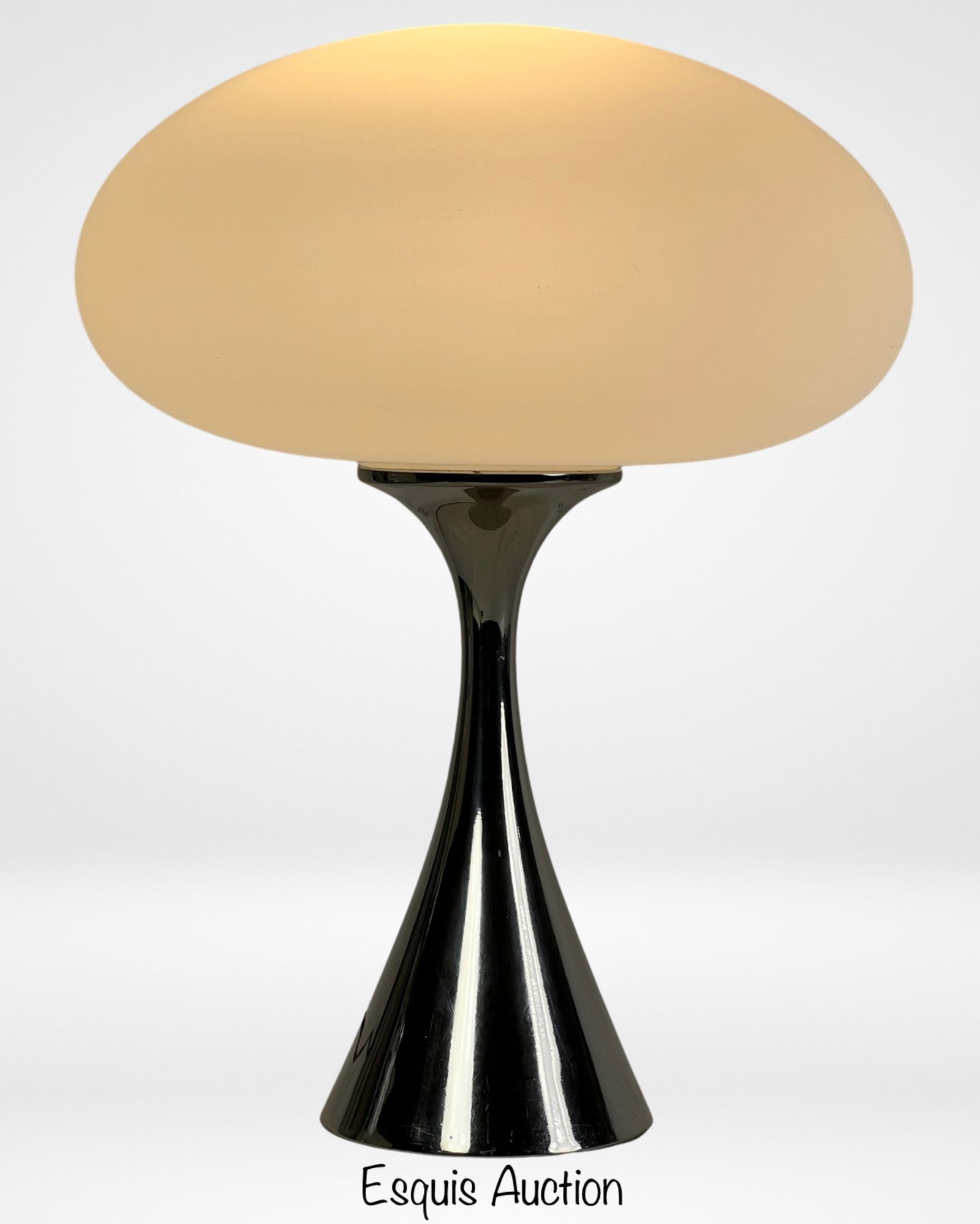 MCM Bill Curry Atomic Era Mushroom Table Lamp (1 of 5)