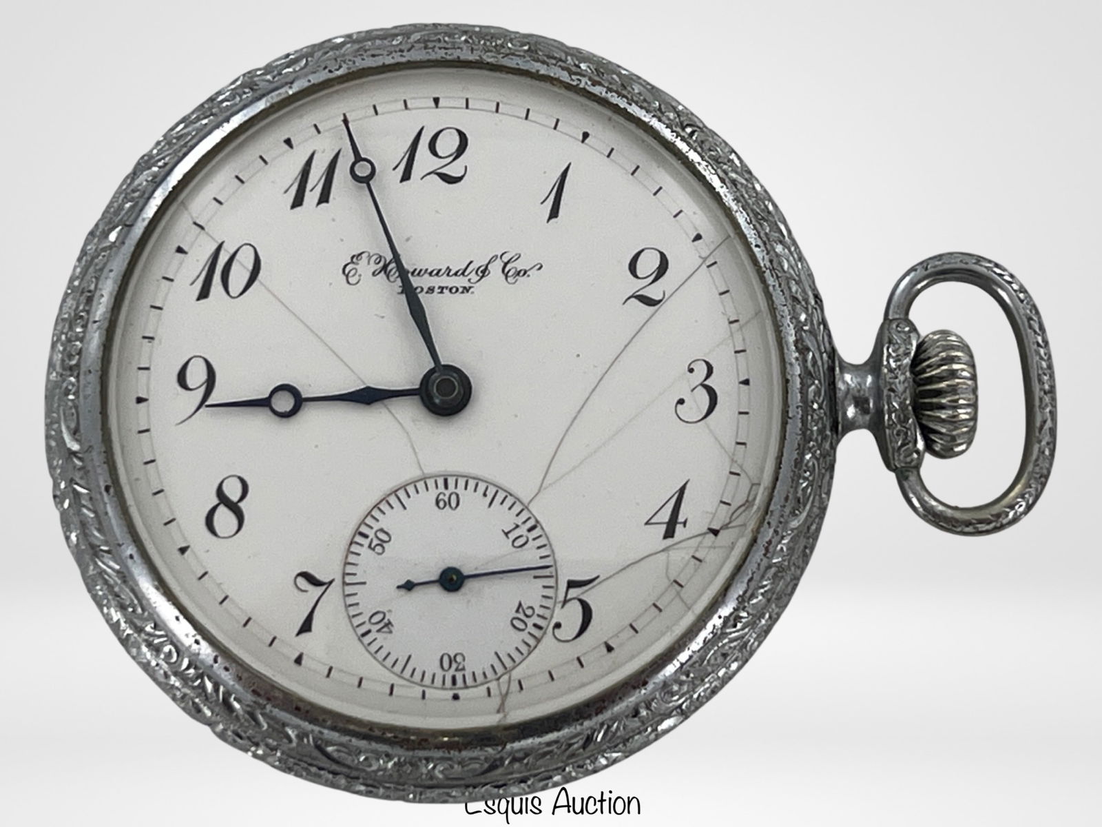 Antique E. Howard 17 Jewels Pocket Watch (1 of 4)