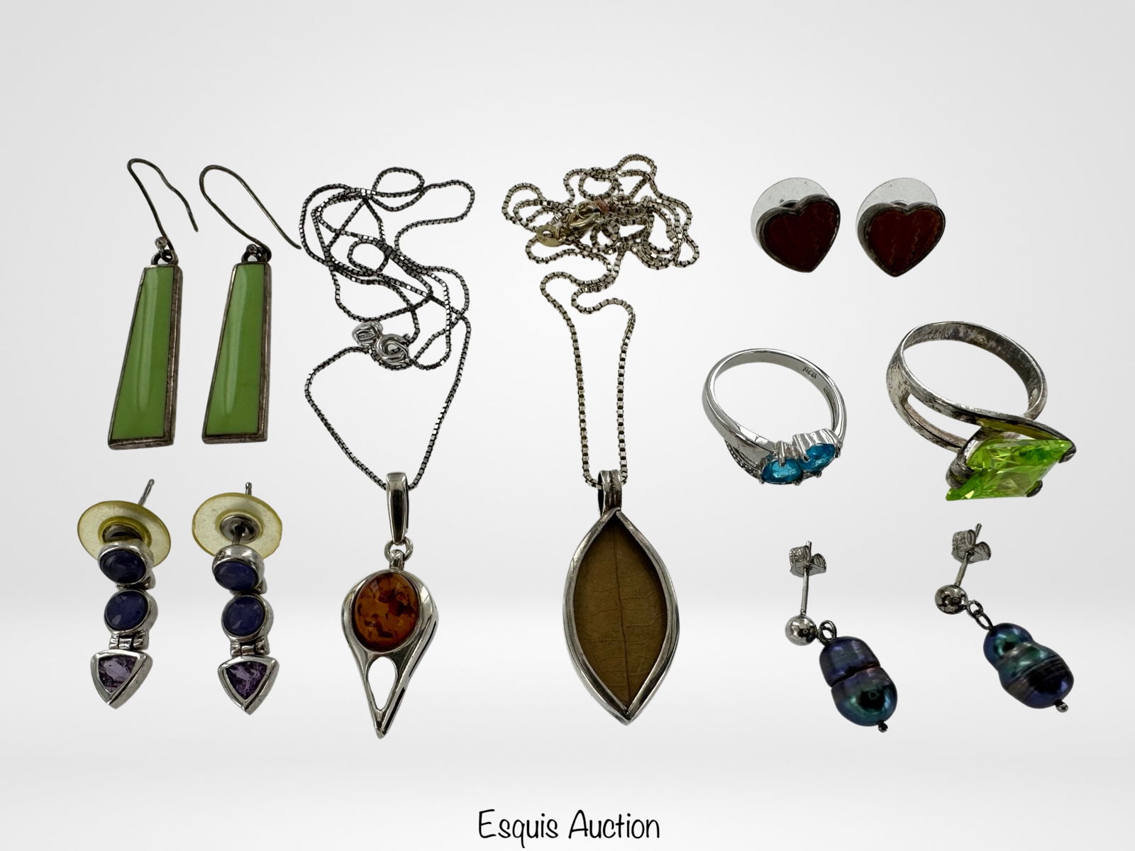 Sterling Silver Jewelry-Rings, Earrings, Necklaces (1 of 5)