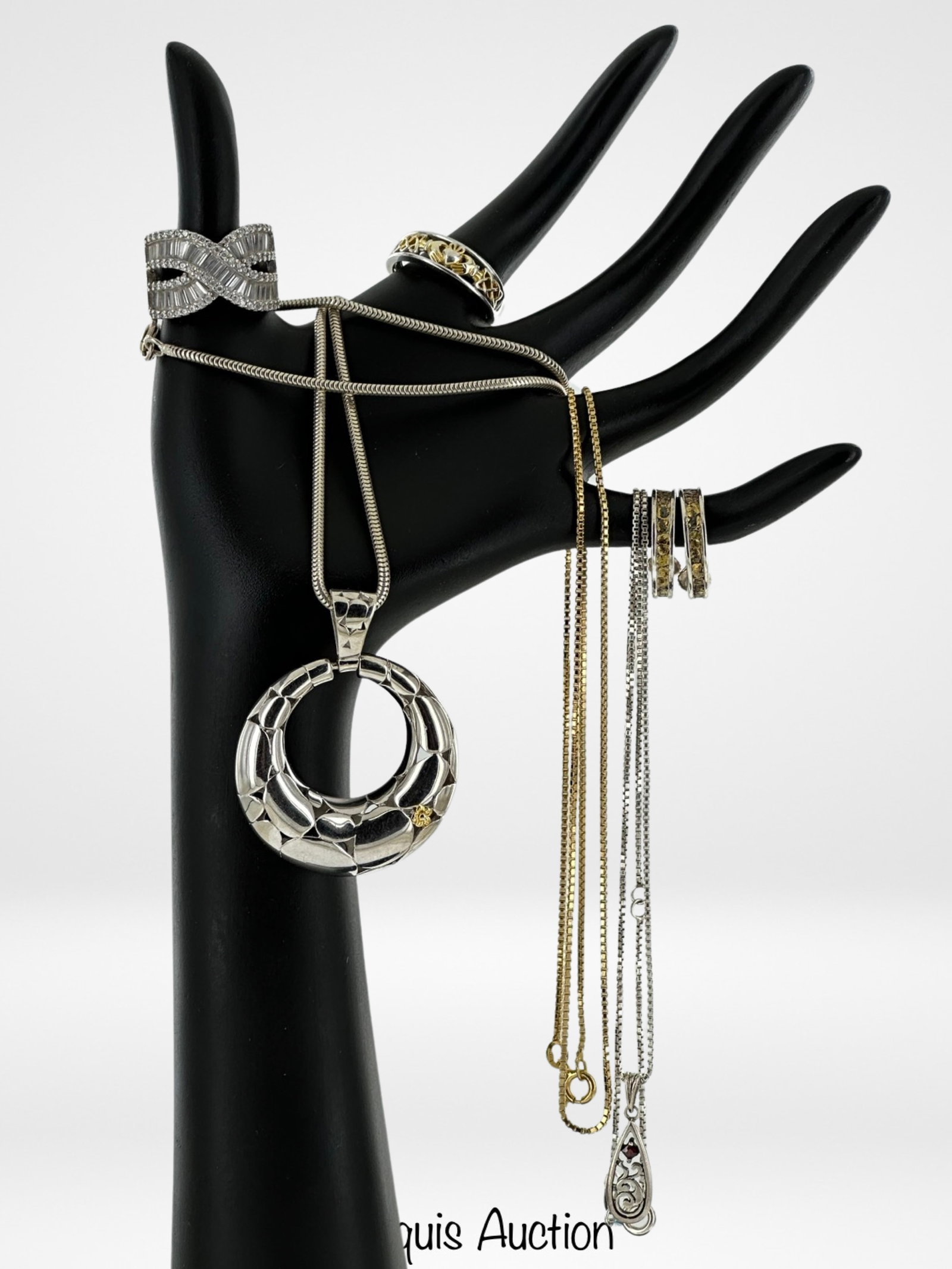 Sterling Silver Jewelry- Necklaces, Rings, Earring (1 of 7)