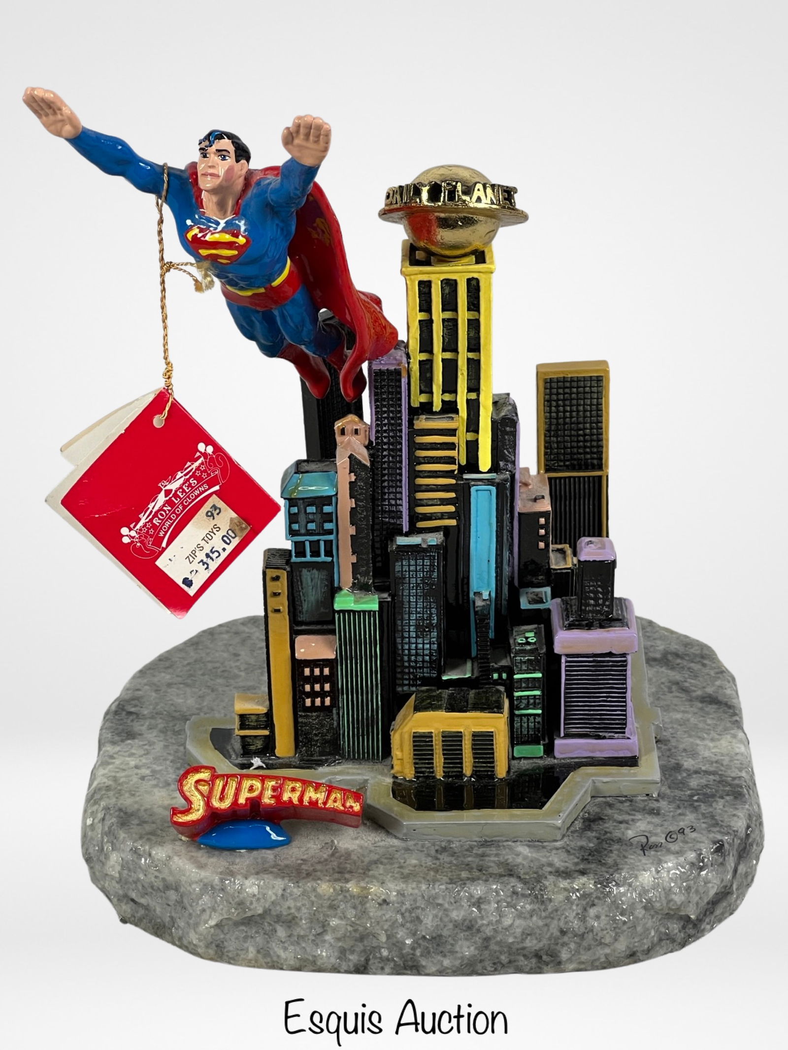 Ron Lee- Superman Metropolis LE Signed Sculpture (1 of 6)