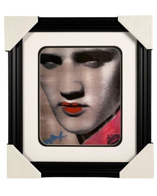 "This is Elvis" Fine Art Lithograph by Peter Max: Immerse yourself in the world of rock 'n' roll and artistic brilliance with "This is Elvis," a captivating fine art lithograph by the renowned artist Peter Max. The lithograph captures the essence of