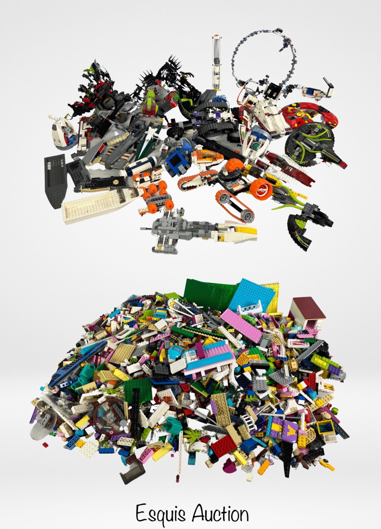 Large Lot of Lego Building Blocks- Starships, Robo (1 of 8)