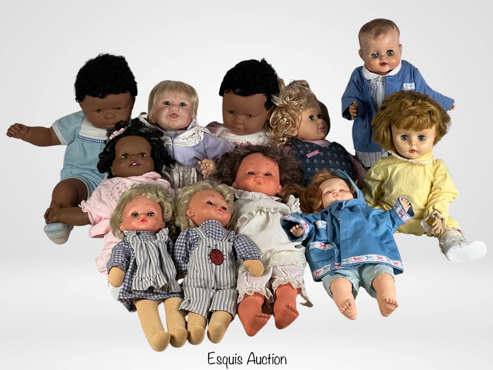 Collection Of Vintage Dolls Auction