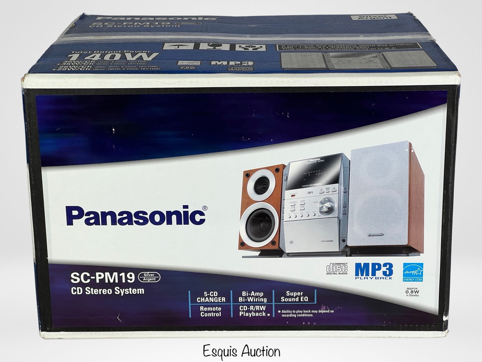 Panasonic SC-PM19 CD Stereo System -New (1 of 2)
