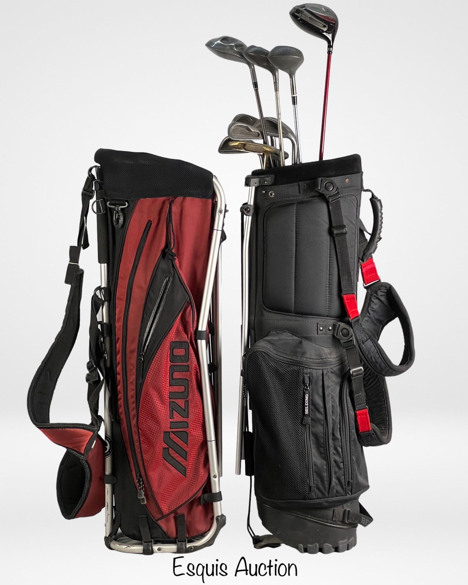 Two Zuno Golf Club Bags & Group of Golf Clubs (1 of 5)