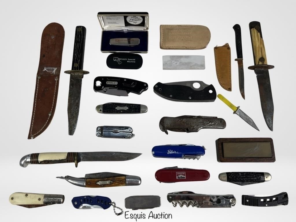 Vintage Hunting Knives and Pocket Knives (1 of 5)