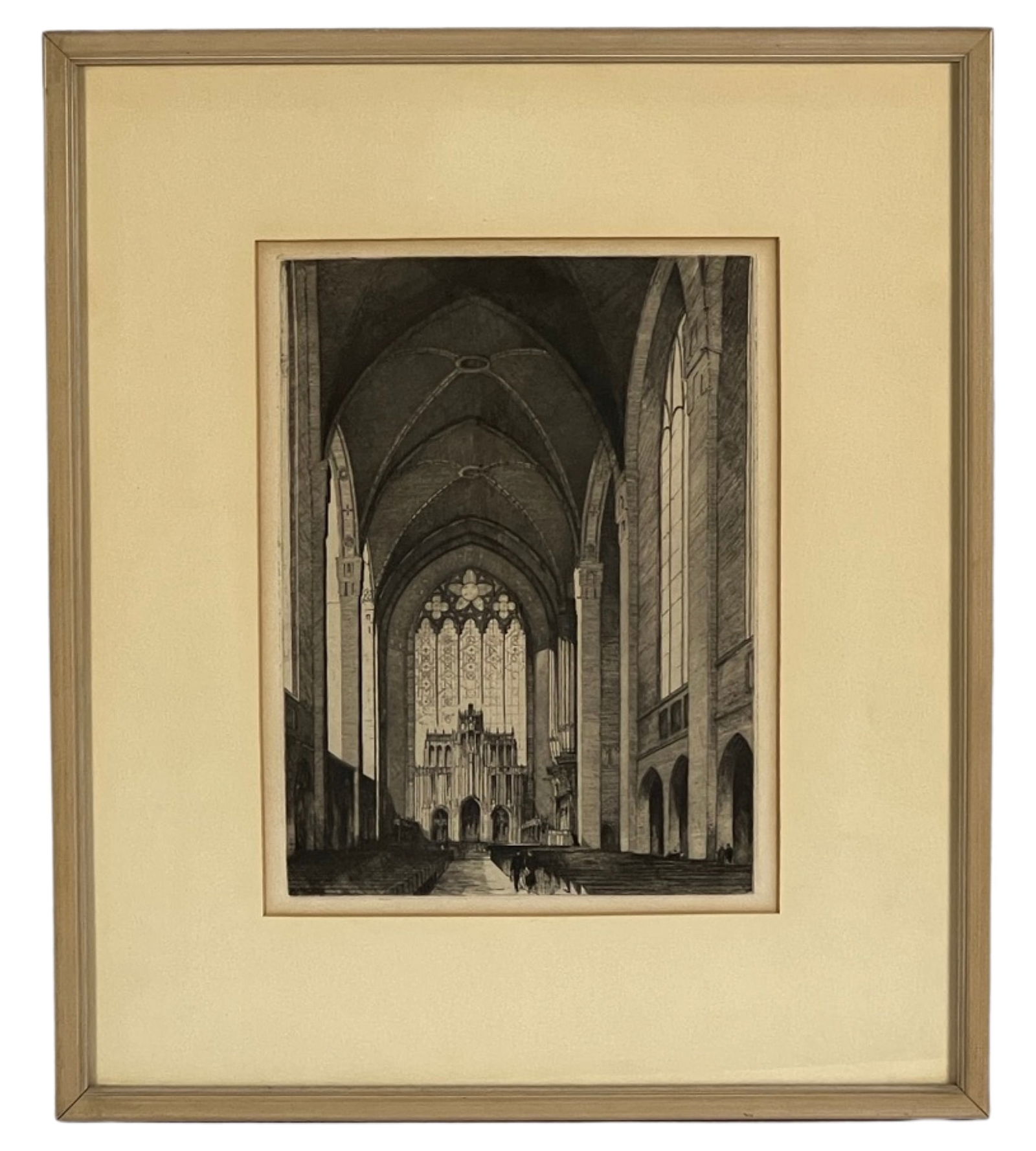 Leon Pescheret- University of Chicago Chapel Etchi (1 of 3)