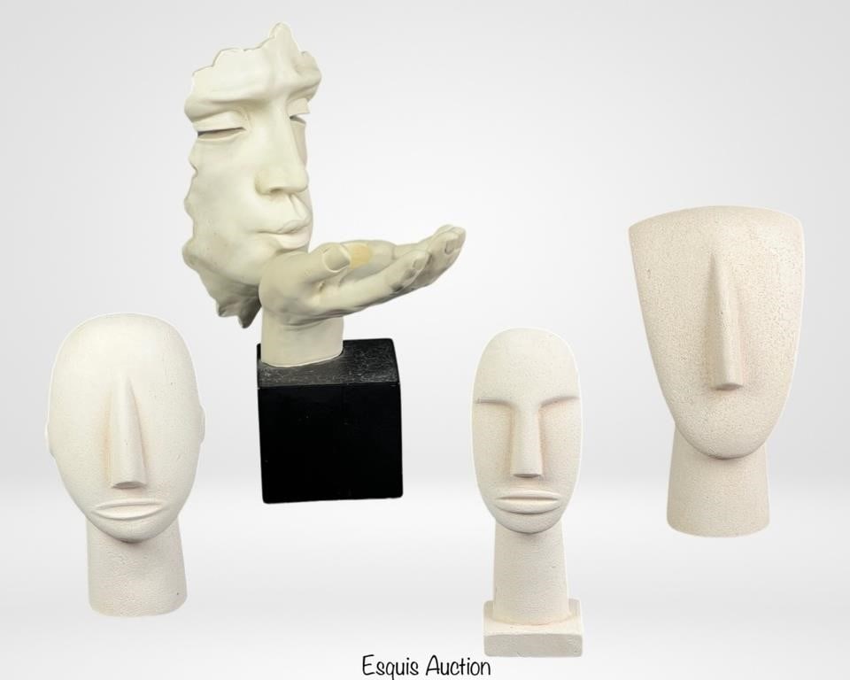 Cycladic Art Sculptures & Zeckos Vitruvian Candle (1 of 7)
