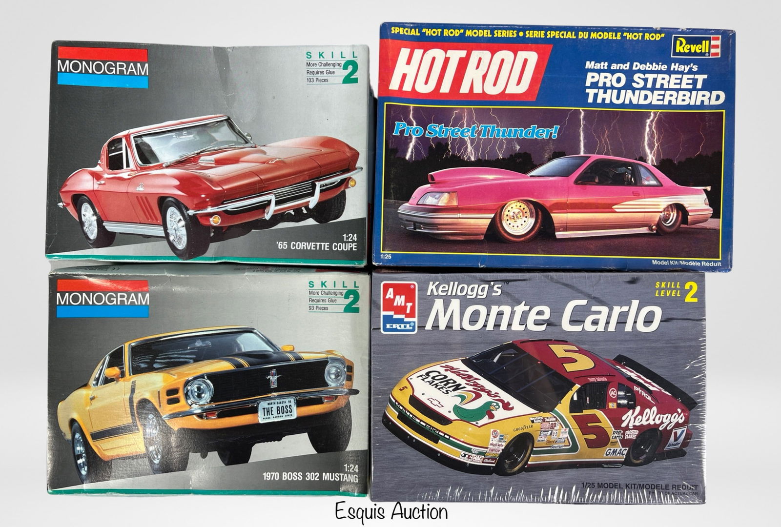 Vintage Racing Cars Plastic Model Kits (1 of 3)